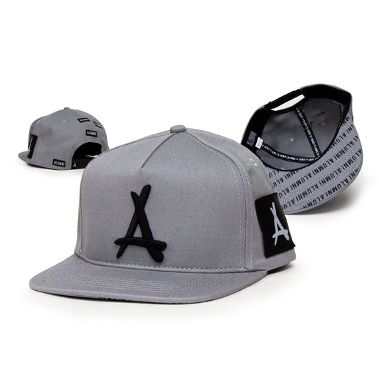 AOP SNAPBACK (GREY + BLACK)