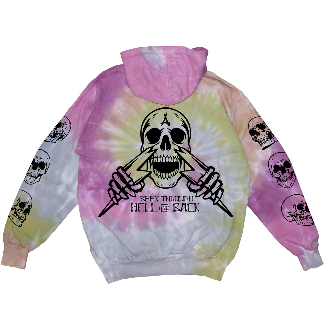 Hell and Back Tie Dye Hoodie