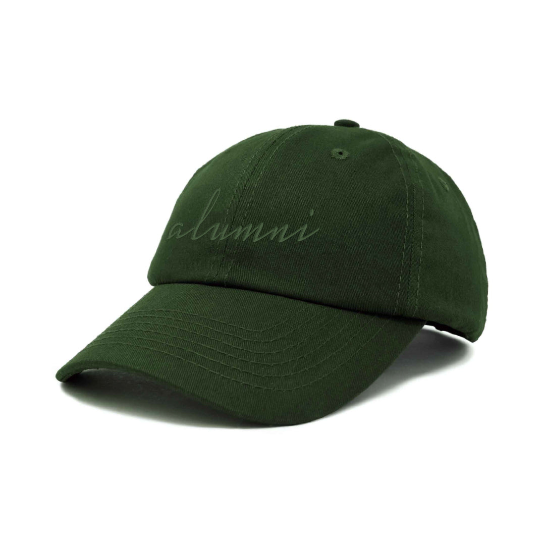 Tone On Tone Signature Dad Hat (Dark Green)